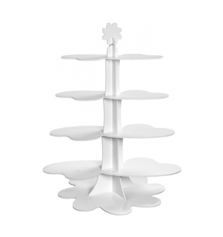 Etalerende stand "Cloud" 75cm (5 stuks)