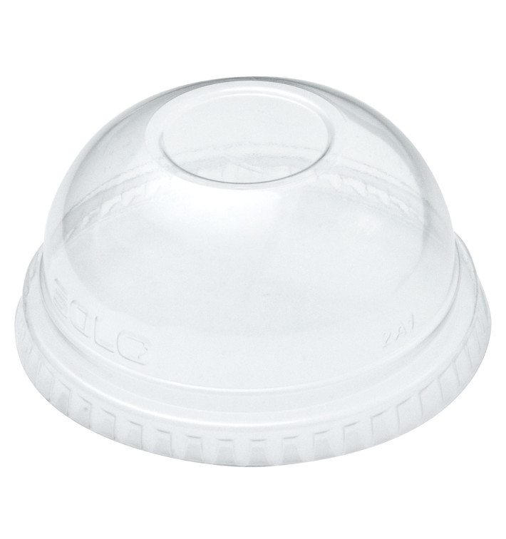 Plastic PET koepel Deksel Kristal Ø7,3cm (2500 stuks)