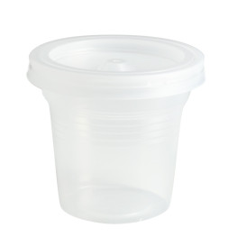 Gobelet Plastique PS Transp. 80ml Ø5,7cm (100 Utés)