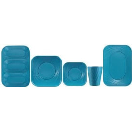 Gobelet Plastique PP "X-Table" Turquoise 320ml (128 Utés)