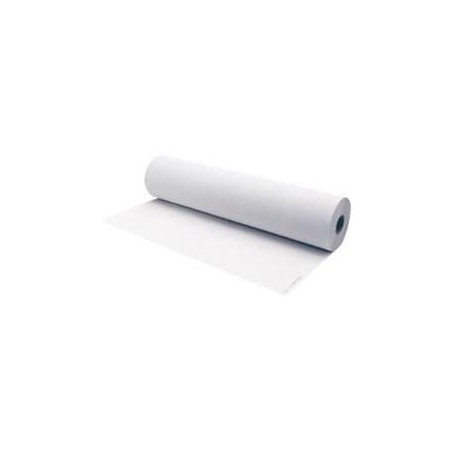 Krullende papierrol voor brancards voorgesneden wit 0.58x70m (6 stuks)