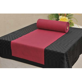 Nappe Non Tissé Prédécoupé 0,40x48m Bordeaux (1 Unité)