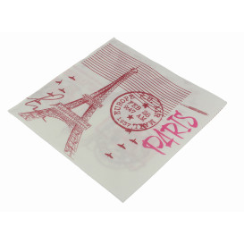 Serviette Papier molletonnée "Paris" 40x40cm (50 Unités)