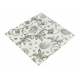 Serviette Airlaid Blanc "Cachemire" 40x40cm (600 Unités)