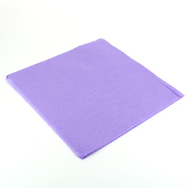 Serviette en Airlaid Lilas 40x40cm (600 Unités)