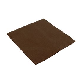 Serviette en Airlaid Marron 40x40cm (50 Unités)