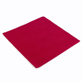 Serviette Papier Bordeaux 2E Molletonnée 33x33cm (1350 Utés)