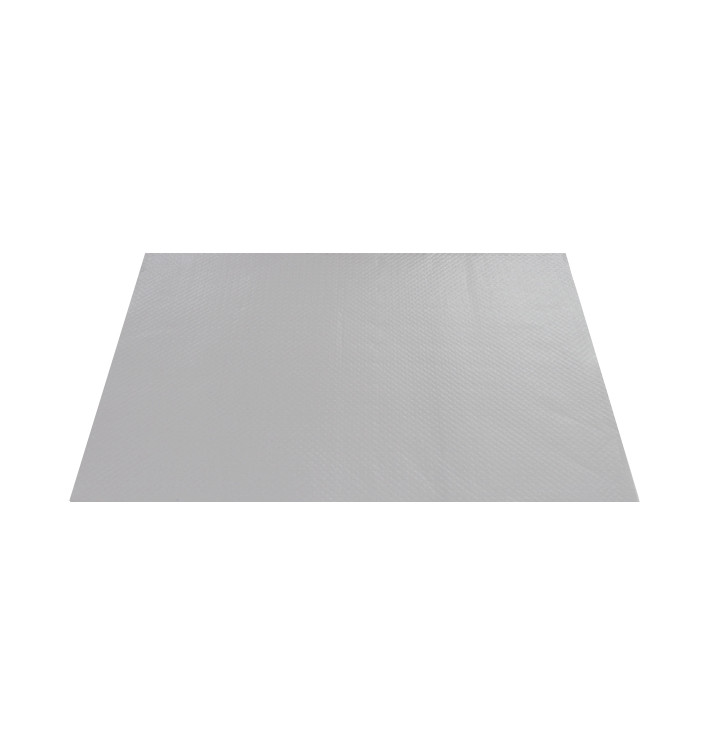 Papieren Placemats 30x40cm zilver 50g (500 stuks) 