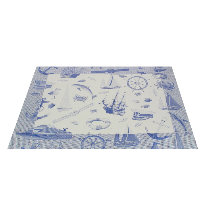 Papieren Placemats 30x40cm "Marinero" 50g (2500 stuks)