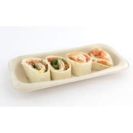 Suikerriet brood Container 20x10cm (300 stuks)