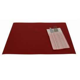 Set de Table Réutilisable Bordeaux 30x40cm 250g (150 Utés)