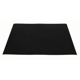 Set de Table Réutilisable Noir 30x40cm 250g (150 Utés)