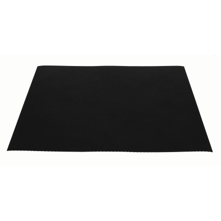 Set de Table Réutilisable Noir 30x40cm 250g (150 Utés)