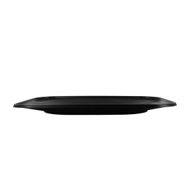 Plateau Plastique PP "X-Table" Noir 330x230mm (2 Utés)