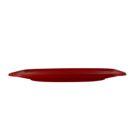 Plateau Plastique PP "X-Table" Rouge 330x230mm (60 Utés)