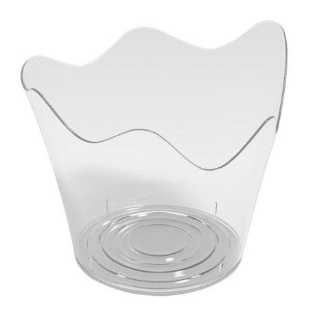 Verrine Dégustation Réutilisable PS Rain Transparente 90ml Ø7,8x7cm (25 Utés)