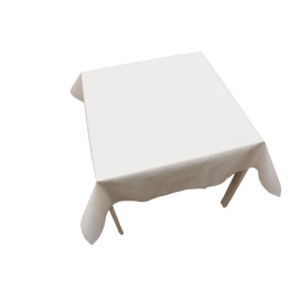 Nappe en PP Non-Tissé Blanc 120x120cm (150 Utés)