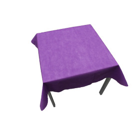 Nappe en PP Non-Tissé Violet120x120cm (150 Utés)