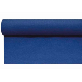 Airlaid tafelloper blauw 0,4x48m P1,2m  (1 stuk)