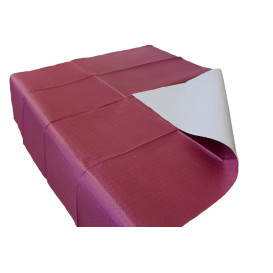 Nappe en papier 100x100 Bordeaux 40g (400 Unités)