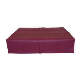 Nappe en papier 100x100 Bordeaux 40g (400 Unités)