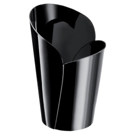 Verrine Dégustation "Blossom" Plastique Noir 90ml (15 Utés)