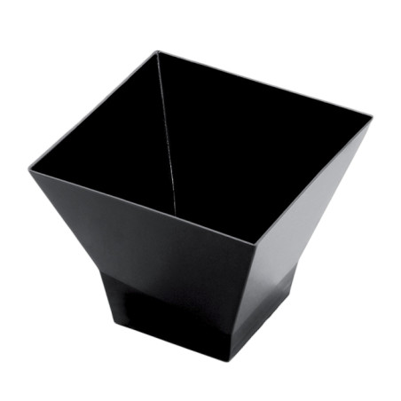 Verrine Dégustation Réutilisable PS Pagode Noir 150ml (240 Utés)