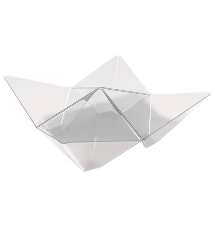 Verrine Dégustation Origami PS Transp.103x103mm (500 Utés)