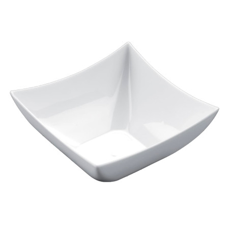 Verrine Dégustation Réutilisable PS "Square" Blanc 90ml 7,5x7,5cm (500 Utés)