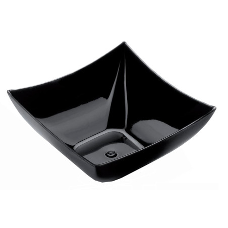 Verrine Dégustation Réutilisable PS "Square" Noir 90ml 7,5x7,5cm (25 Utés)