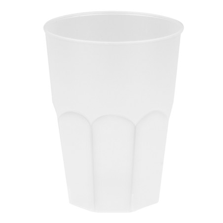 Verre Plastique Blanc 420ml (20 Utés)