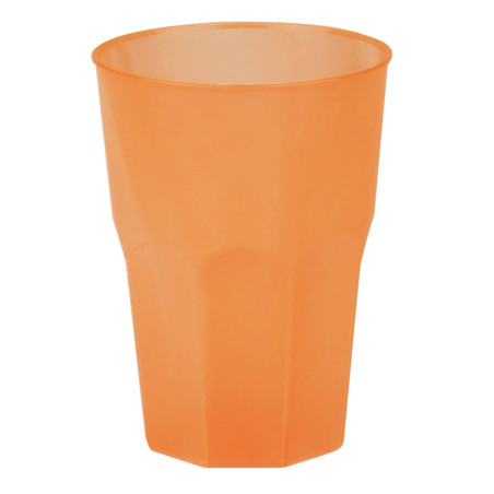 Gobelet Réutilisable Incassable PP Frost Orange 420ml (20 Utés)