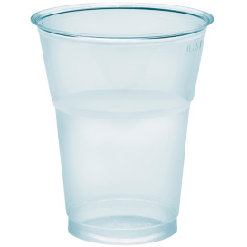 Gobelet Plastique "Diamant"  PS cristal 300ml Ø8cm (50 Utés)