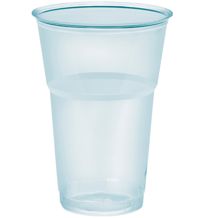 Gobelet Plastique "Diamant" PS cristal 390ml Ø8,0cm (50 Utés)