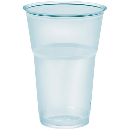 Herbruikbare Plastic PS Kristal Beker "Diamant" 390ml Ø8,0cm (25 stuks) 