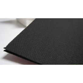 Papieren servet dubbel punt zwart 40x40cm (1.200 stuks)