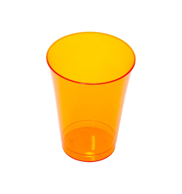 Verre Plastique Injecté Orange 230 ml (10 Unités)