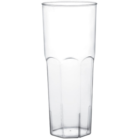 Plastic Collins PS glas transparant Ø6,5cm 350ml (10 stuks) 