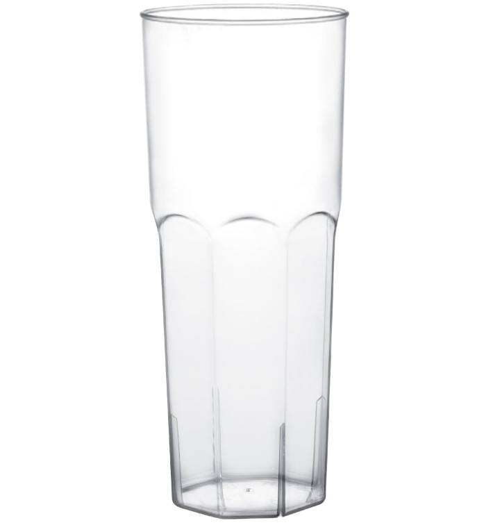Plastic Collins PS glas transparant Ø6,5cm 350ml (360 stuks)