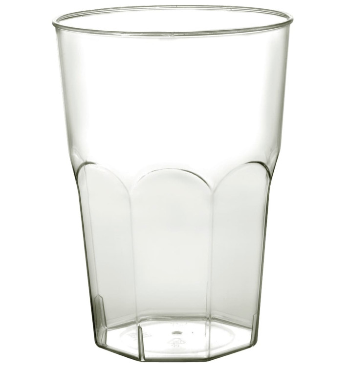 Plastic beker Cocktail PS transparant Ø8,4cm 350ml (420 stuks)