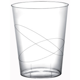 Verre Plastique Moon Transparent PS 320ml (20 Unités)