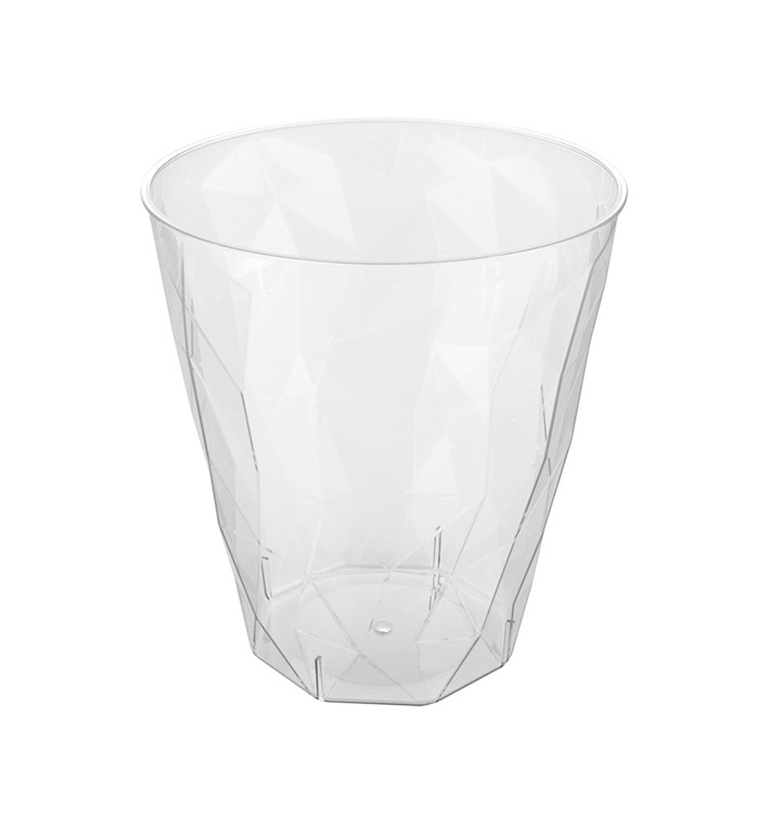 Plastic PS beker "Ice" transparant Kristal 340 ml (20 stuks) 