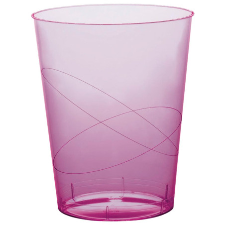 Verre Plastique Moon Lilas Transp. PS 350ml (400 Unités)