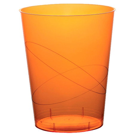 Verre Réutilisable PS Cristal Moon Orange Transp. 350ml (20 Utés)