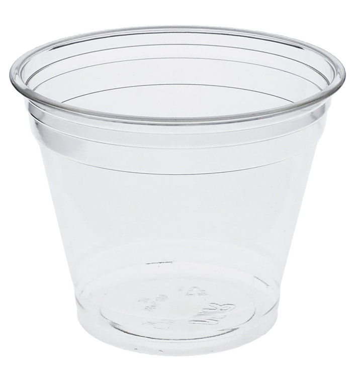 Plastic beker PET 265ml Ø9,5cm (50 stuks)