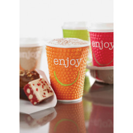 Gobelet Carton "Enjoy" 9Oz/270 ml Ø8,0cm (30 Unités)