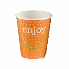 Gobelet Carton "Enjoy" 12Oz/360ml Ø9,0cm (680 Unités)