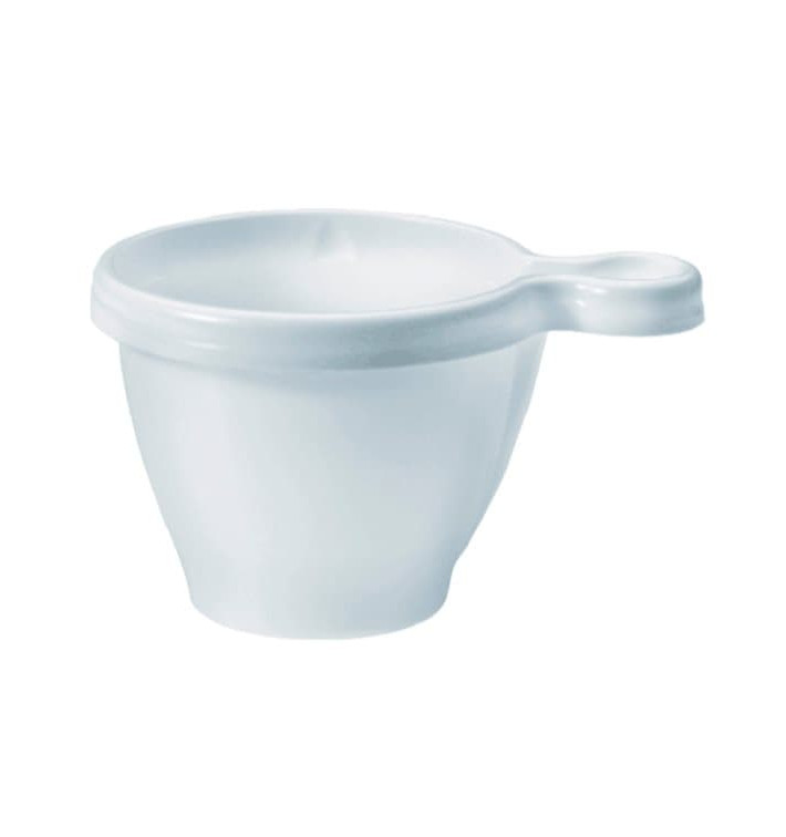 Tasse plastique Blanche PS 170ml (50 Unités)