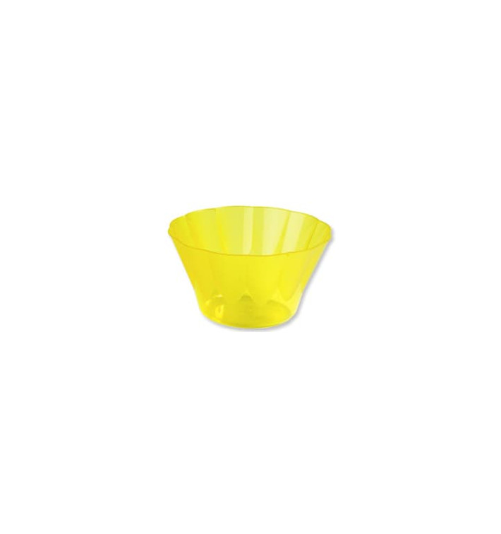 Coupe ROYAL Jaune en Plastique 500ml (25 Unités)