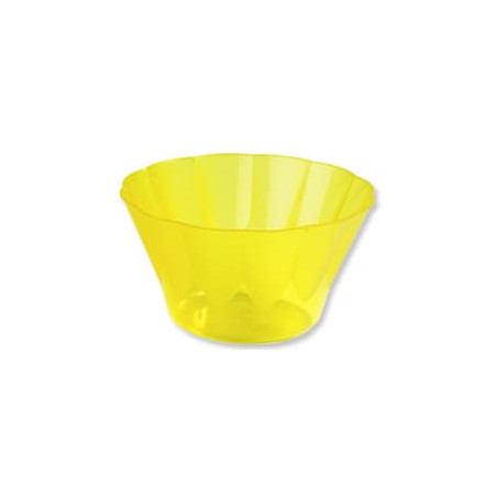 Coupe ROYAL Jaune en Plastique 500ml (25 Unités)